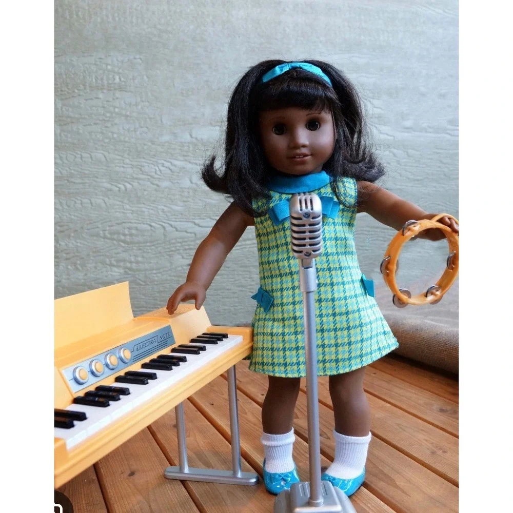 American Girl Historic Doll Melody's Electric Piano it WORKS!